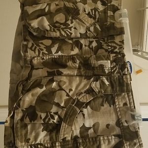Chelsea and Violet camouflage skirt